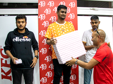 KFC FIFA23 TOURNAMENT : Fayad Ruhomally, 23 ans, grand habitué des tournois sur PlayStation remporte la compétition et repart avec une PS5